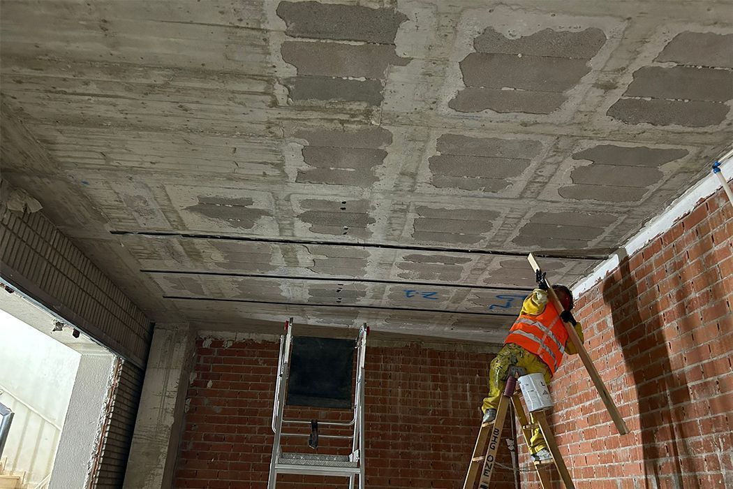 refuerzo estructura fibra carbono