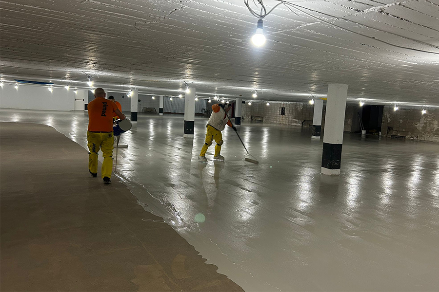 reparación de pavimento aparcamiento madrid